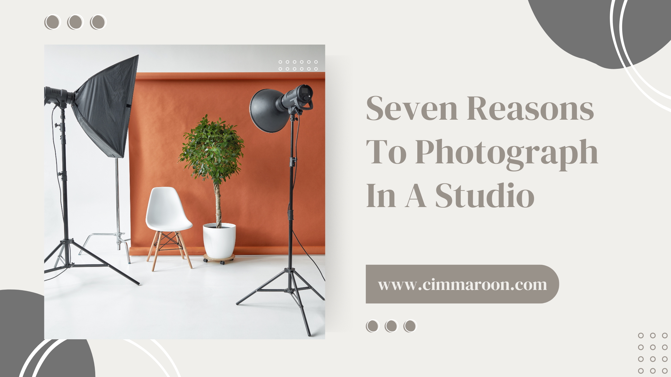 Seven Reasons to Photograph in a Studio