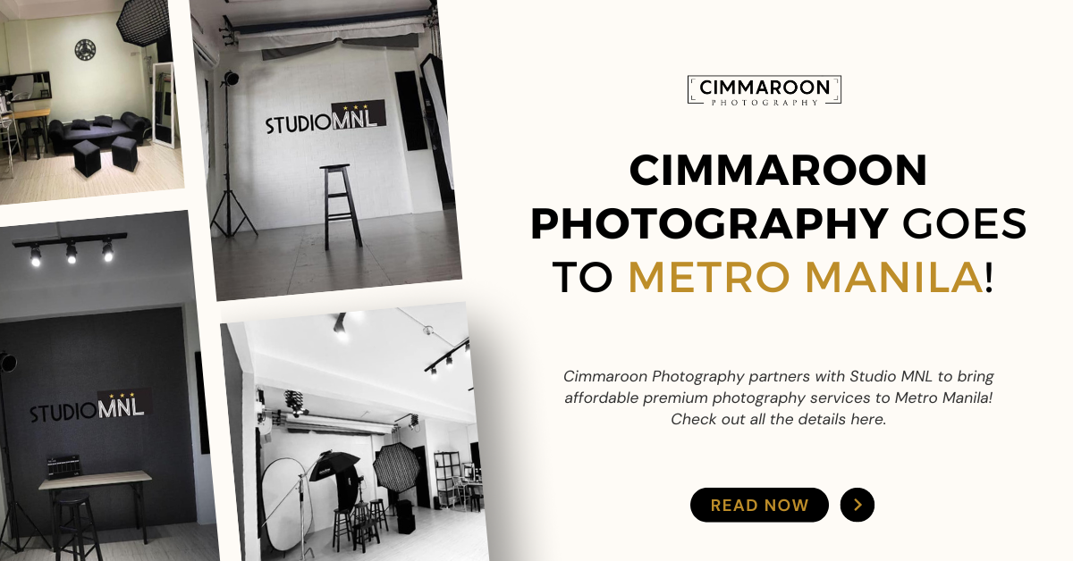 Cimmaroon Photography Goes to Metro Manila! Introducing our New Photo Studio in Manila