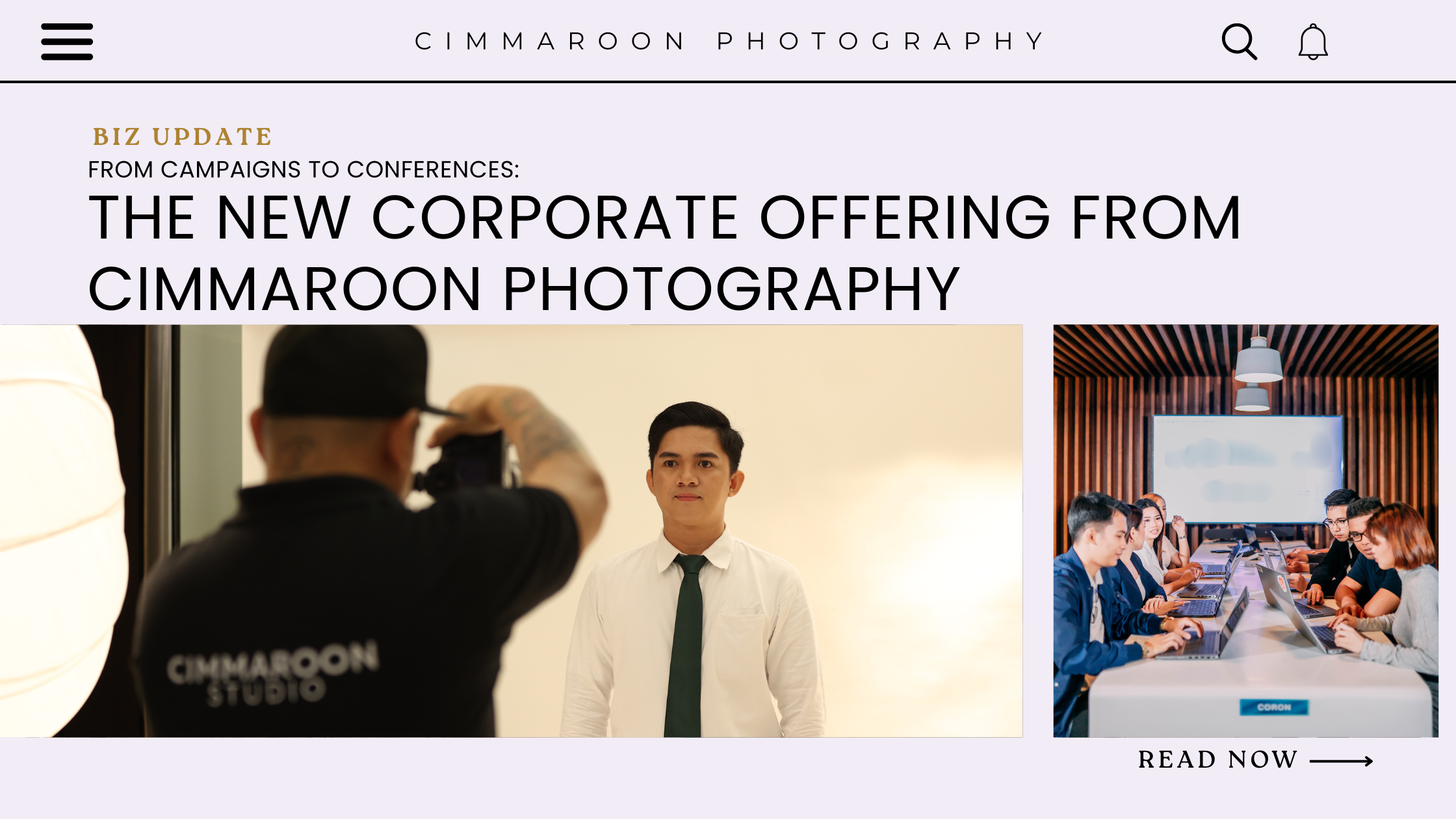 Corporate Photography and Videography in the Philippines by Cimmaroon Photography